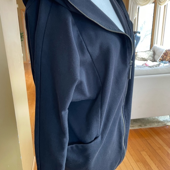 Black sweater shirt jacket XS - Picture 3 of 4